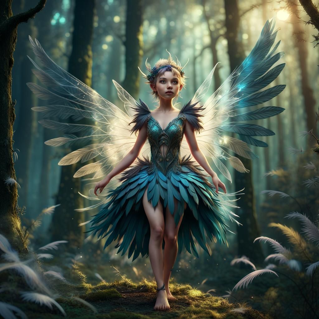 Air Fairy - Ai Generated Artwork - Nightcafe Creator