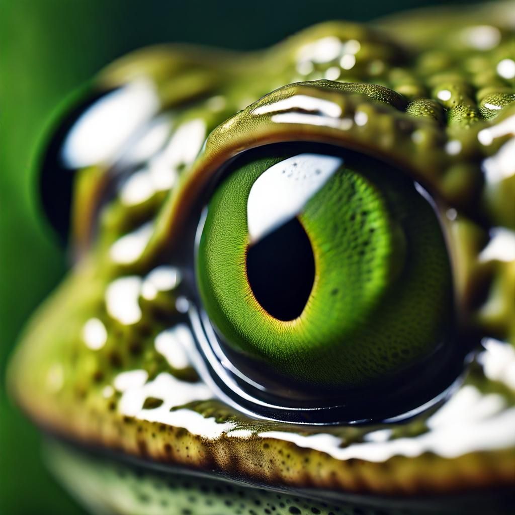 Macro Frog Eye