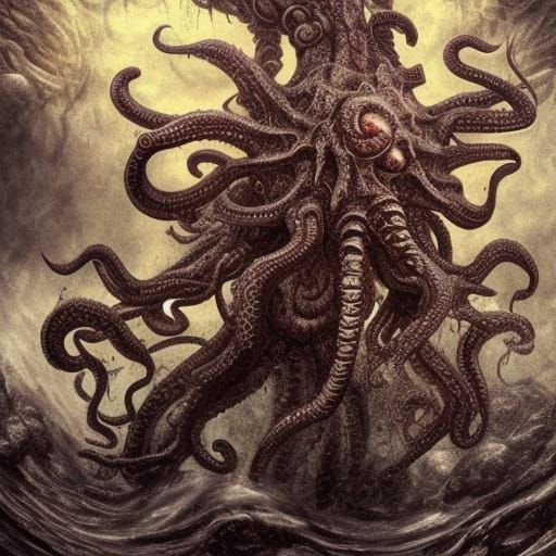 Shoggoth - AI Generated Artwork - NightCafe Creator