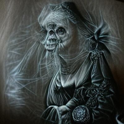 The old hag portrait