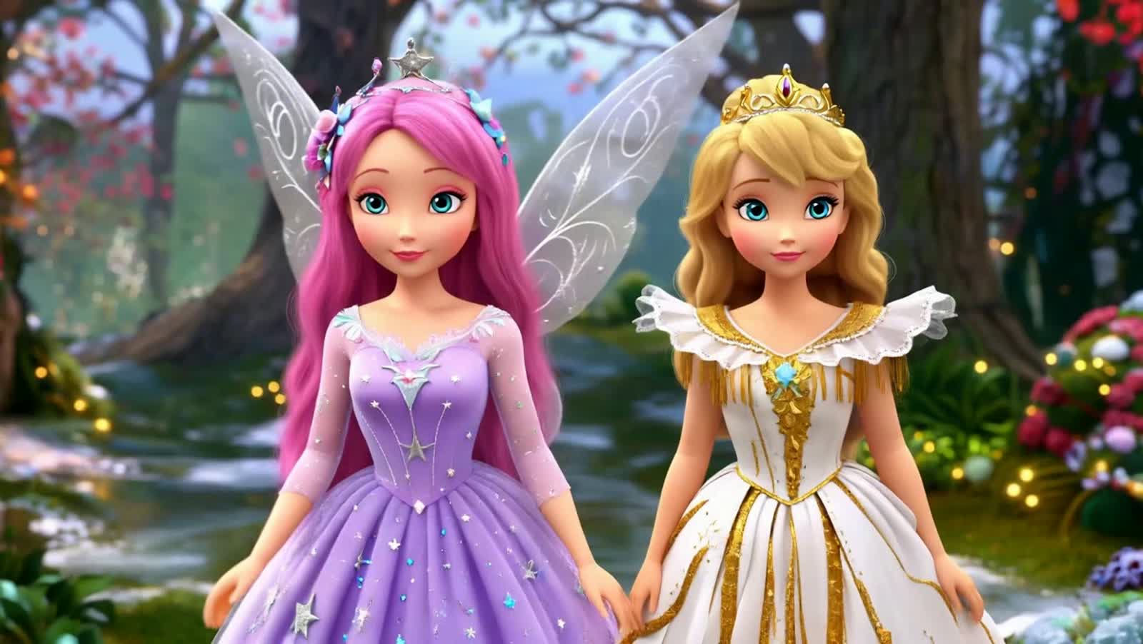 The sugar plum fairy and marzipan princess