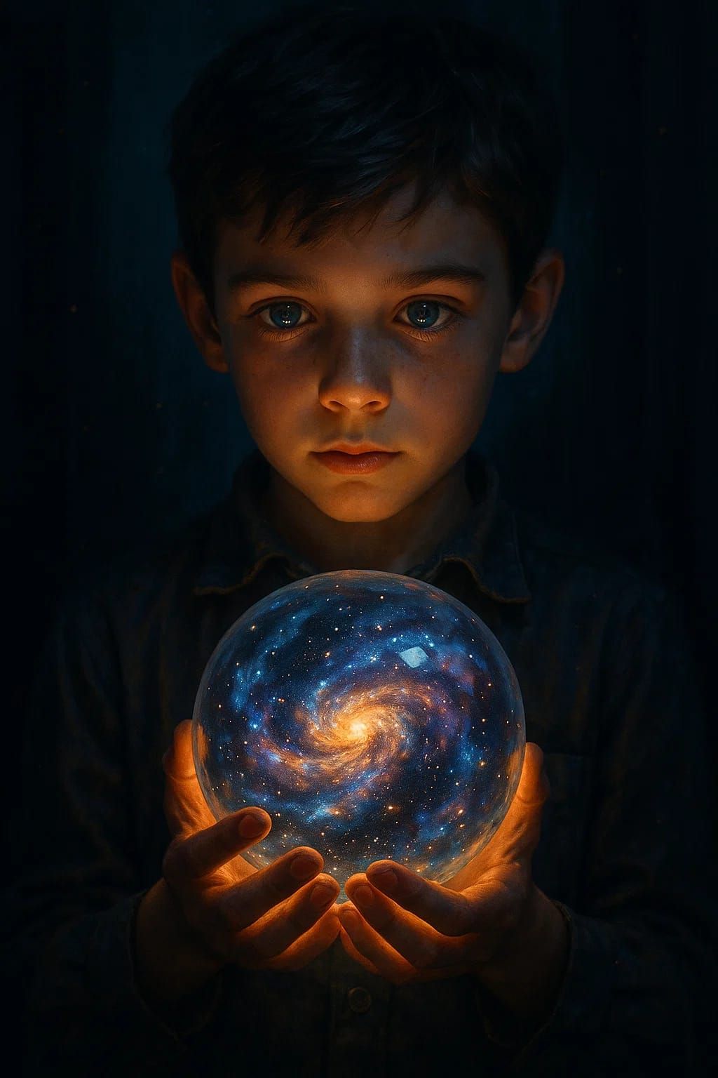 The entire galaxy is in my hands!