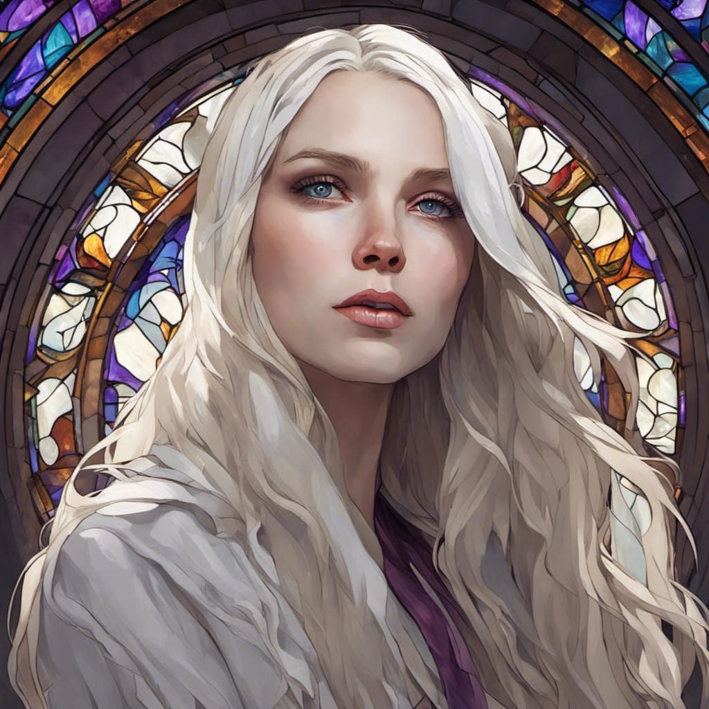 White lady - AI Generated Artwork - NightCafe Creator