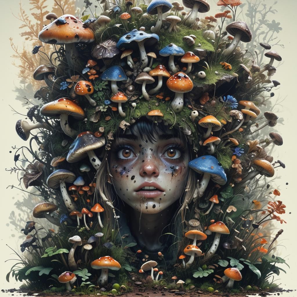 Fungi Girl 13114