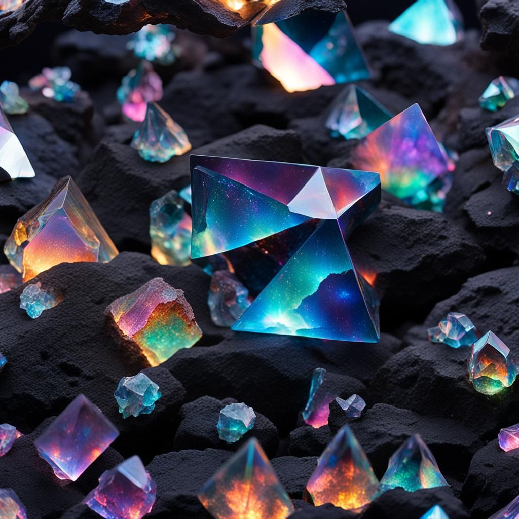 Picture the coolest crystal—an otherworldly gem named "Lumic...