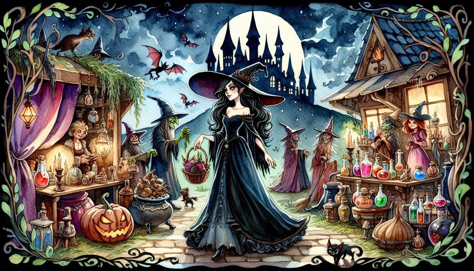 Shopping for Potions at the Witching Hour
