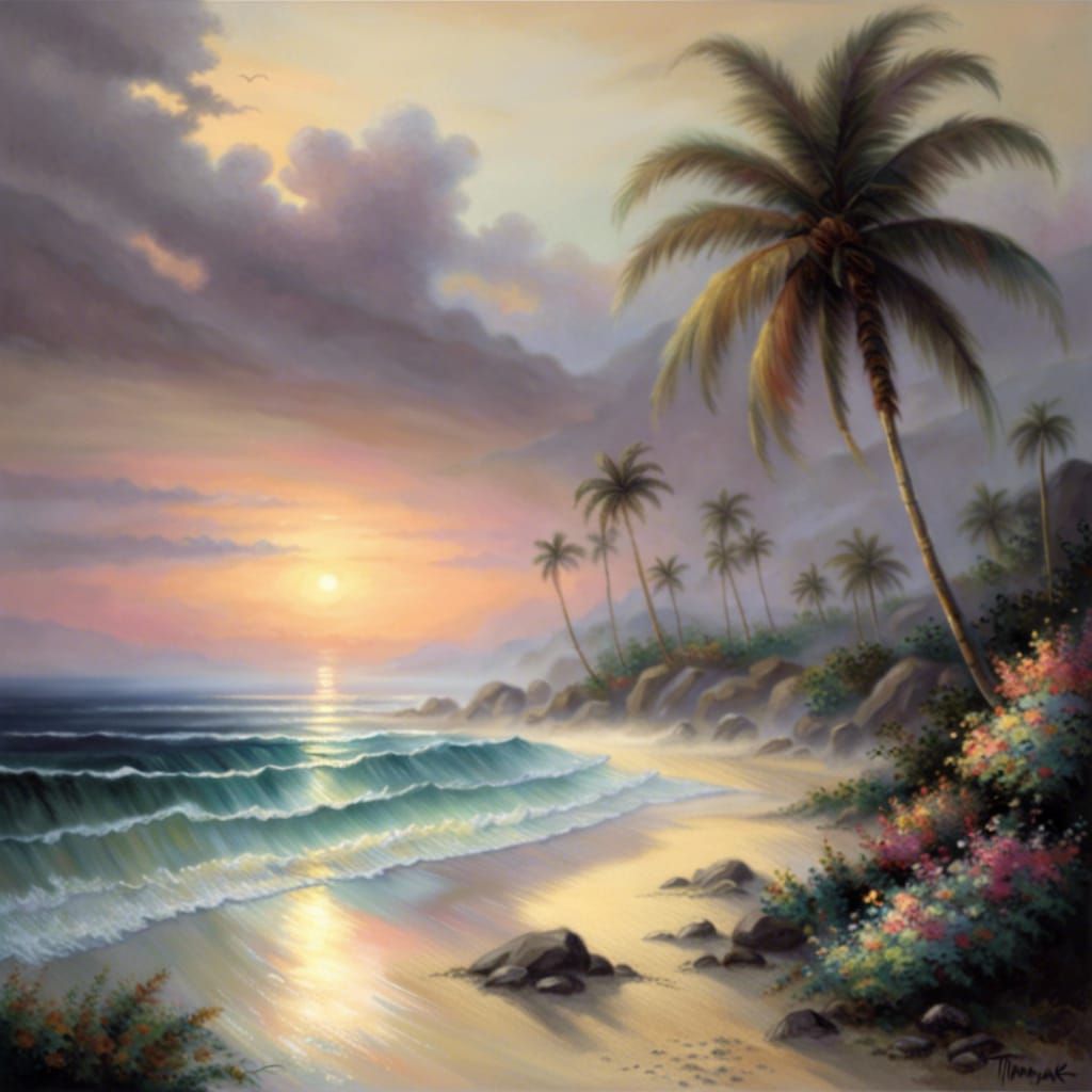 Beach sunset