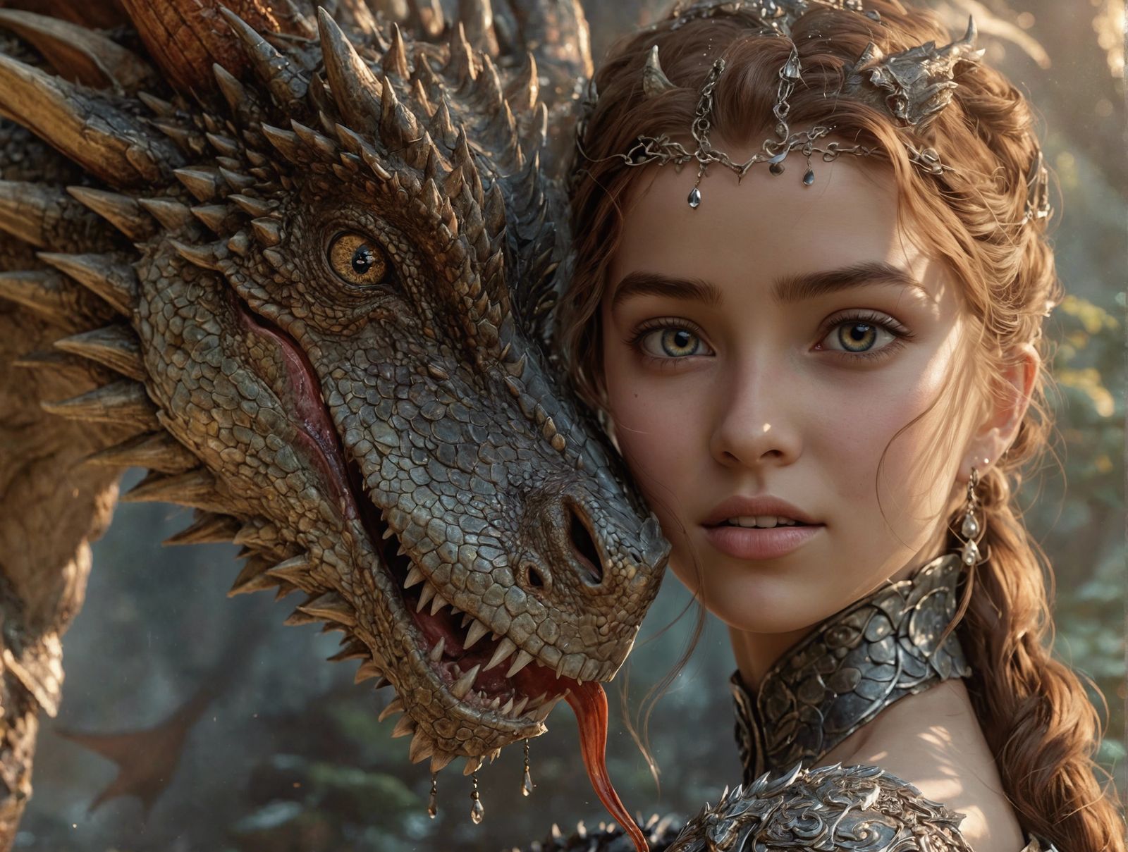 Princess Ysabel and Her Dragon Guardian