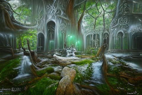 Enchanted Elven Glade