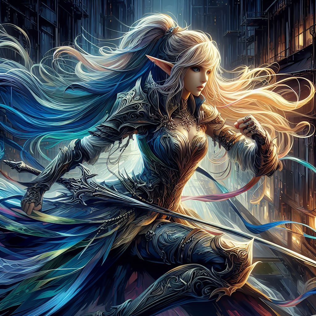 Shindra - Elven Warrior