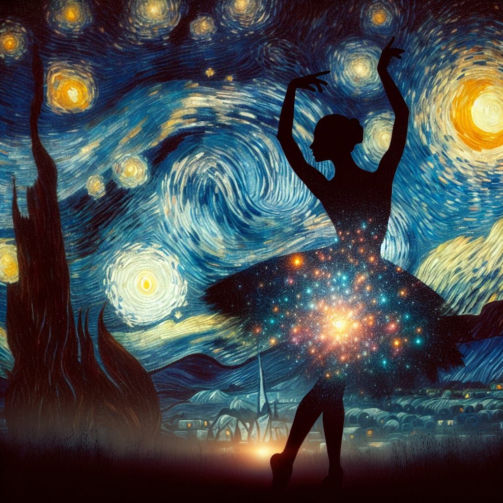 Starry Night Dancer II
