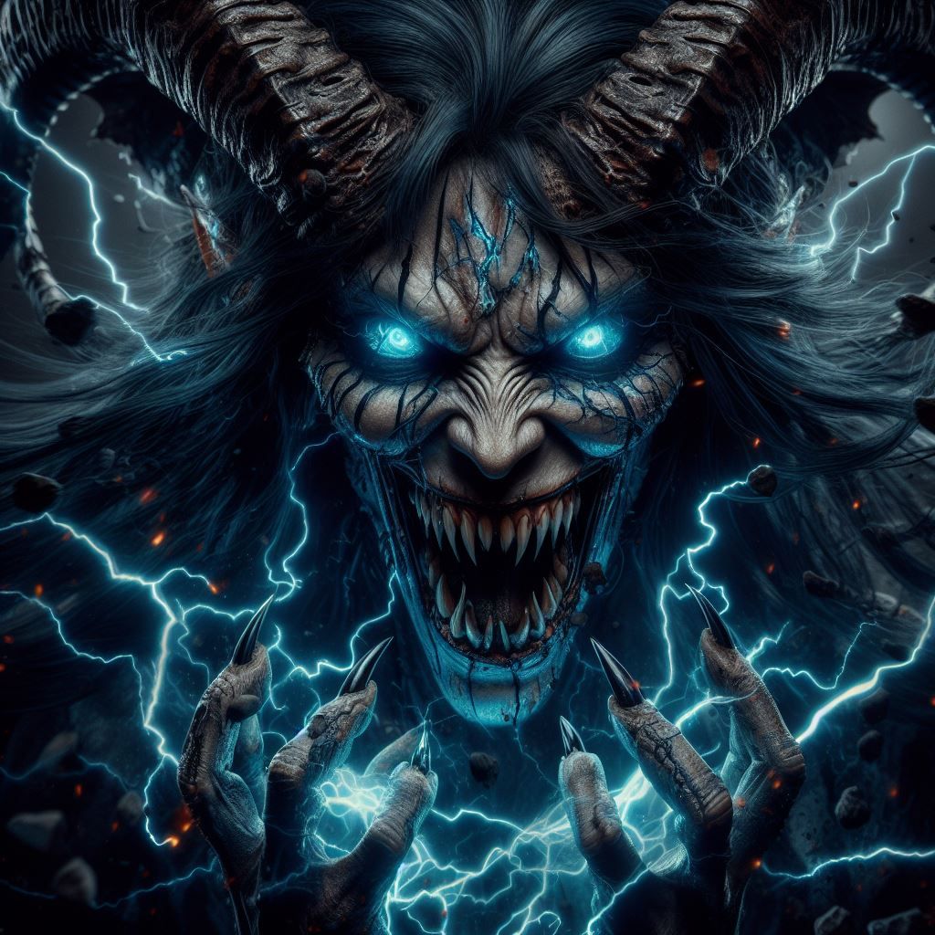 When the demons come out to play....run.