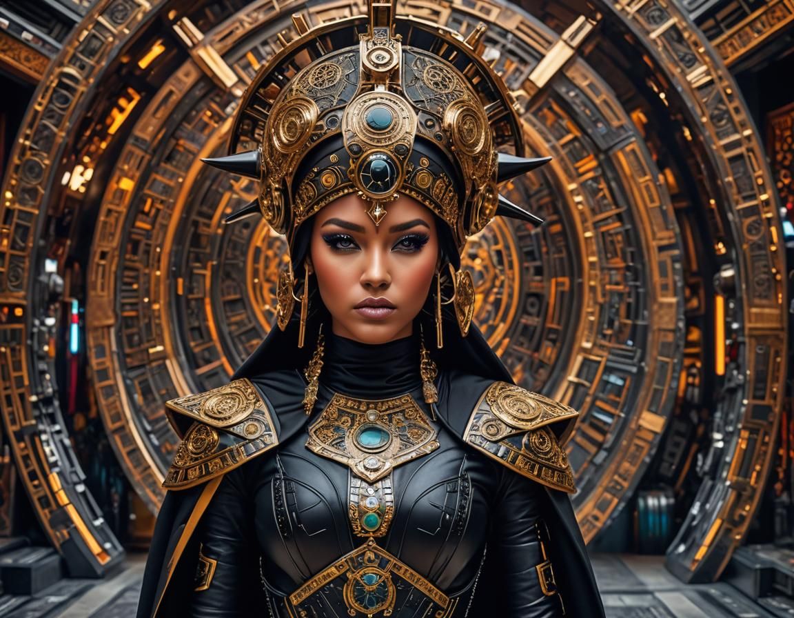Masterpiece Monday A tan skin Moroccan "Star Wars" female al...