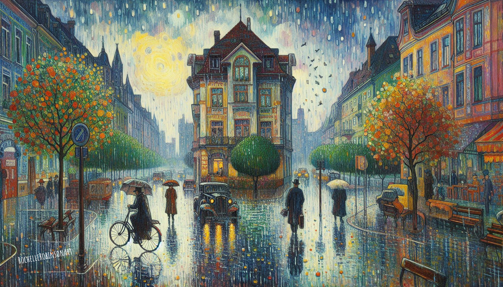 Rainy Day In The City