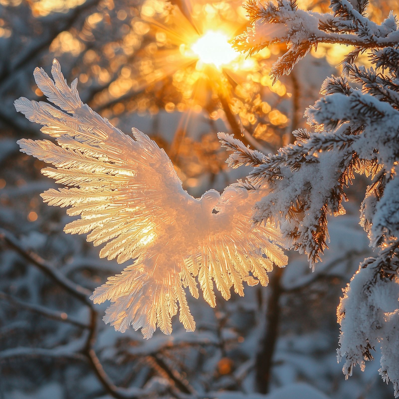 Frozen Dove