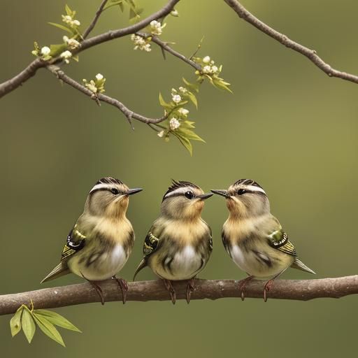 Birds on a branch