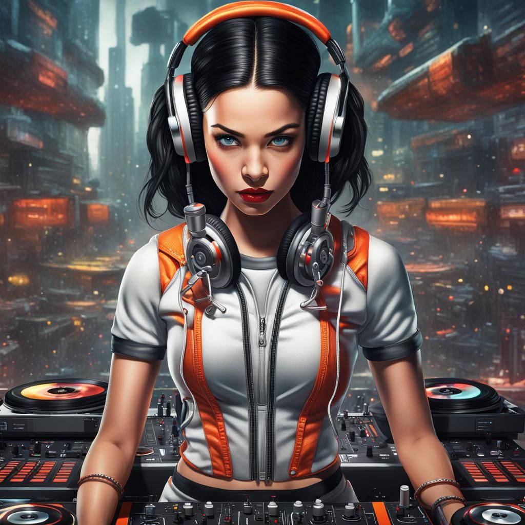 an image for the front of a dj mix album cover of an ultra r...