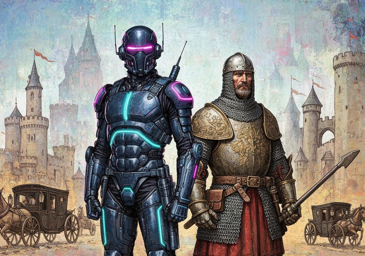 Knights of Time  by @nafri