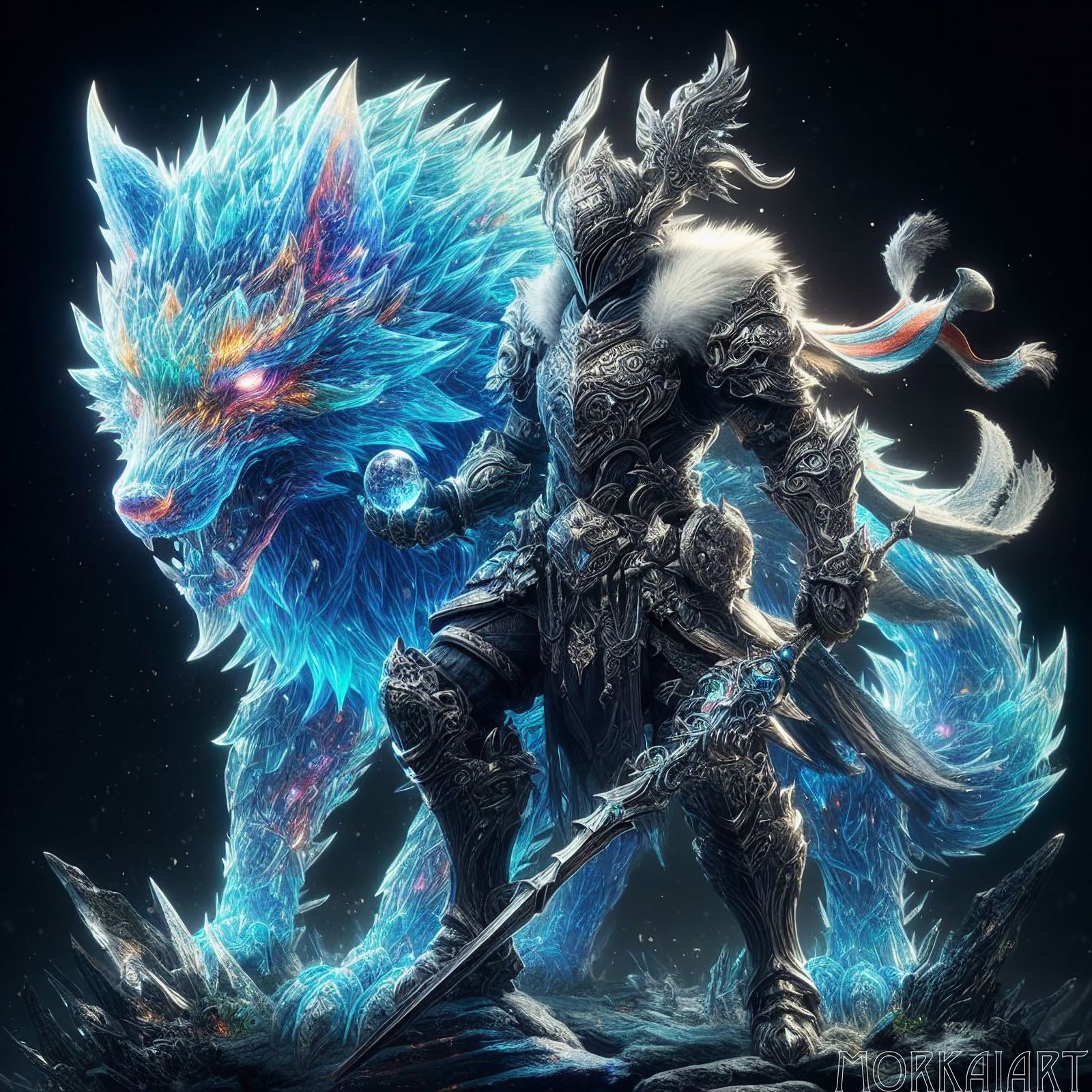 Luna HowlGlow - Sentinel of the Lunar Egg