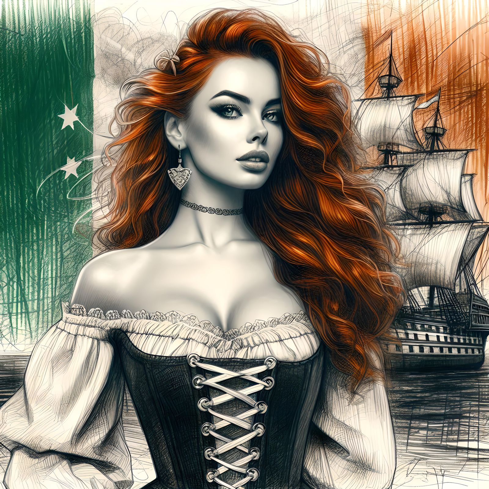 Redhead Irish Mistress