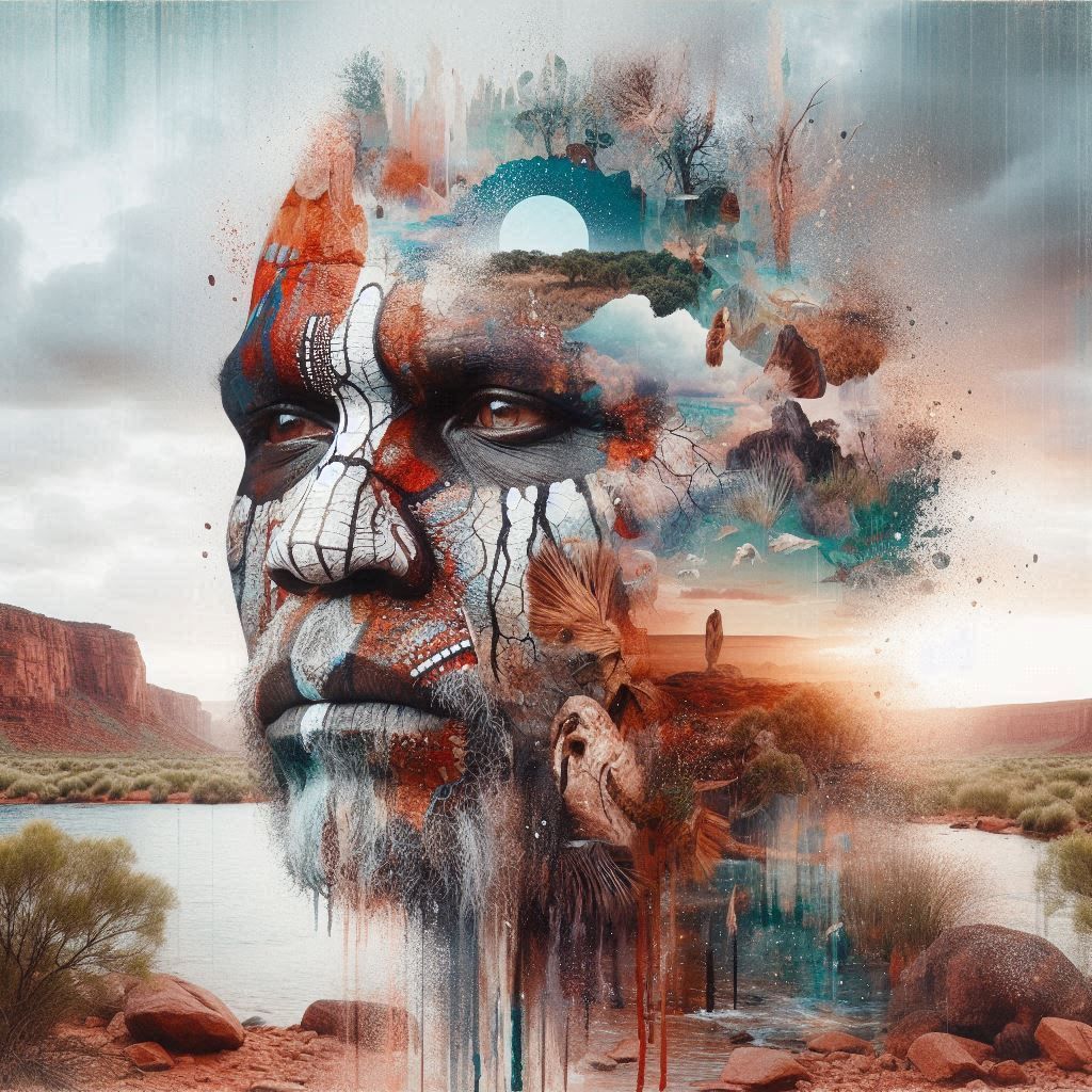 Australian Double exposure