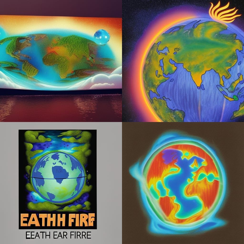 Earth : Air : Fire : Water