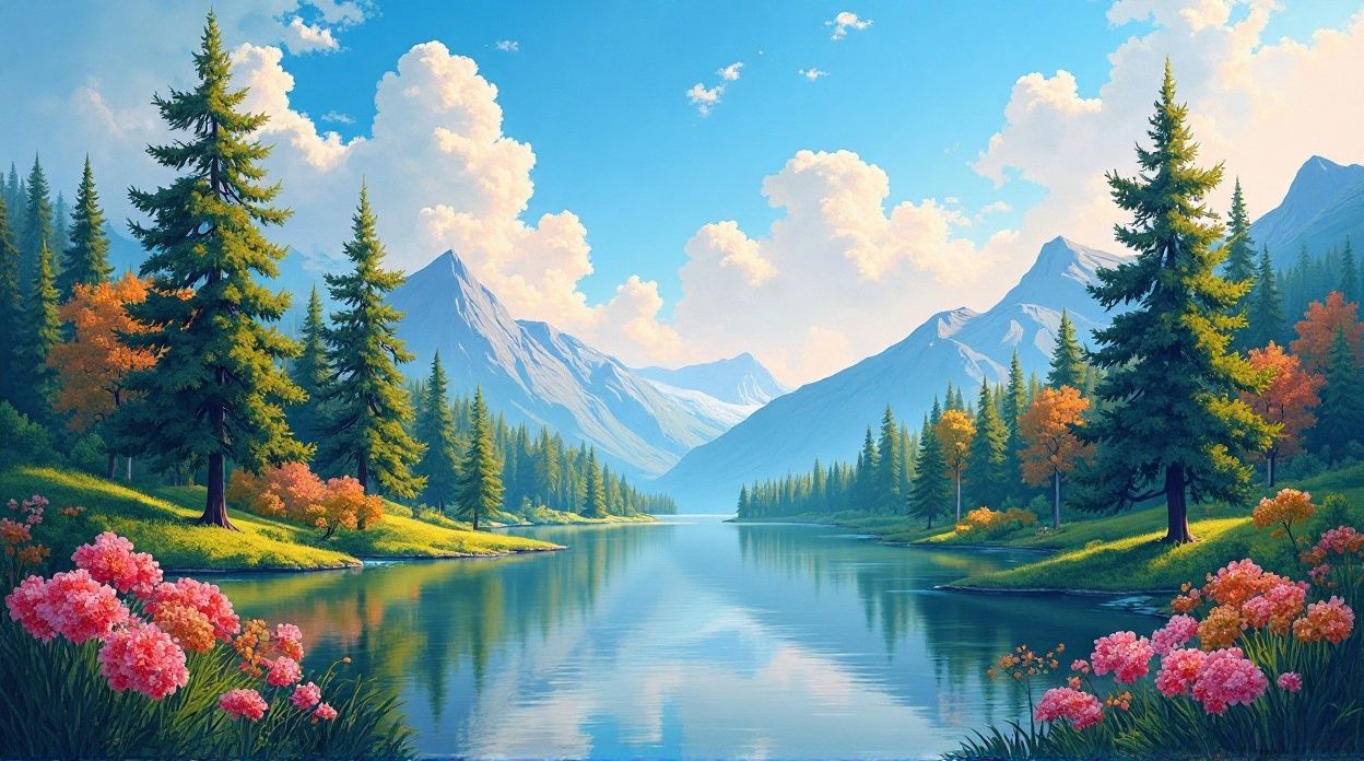 Happy Little Landscapes Challenge #3