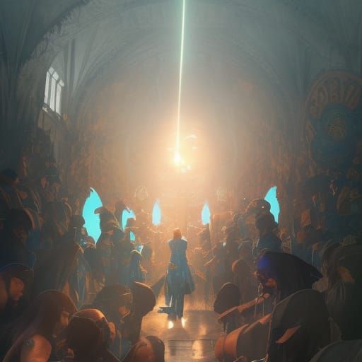 the Ravenclaw quidditch team is a cult