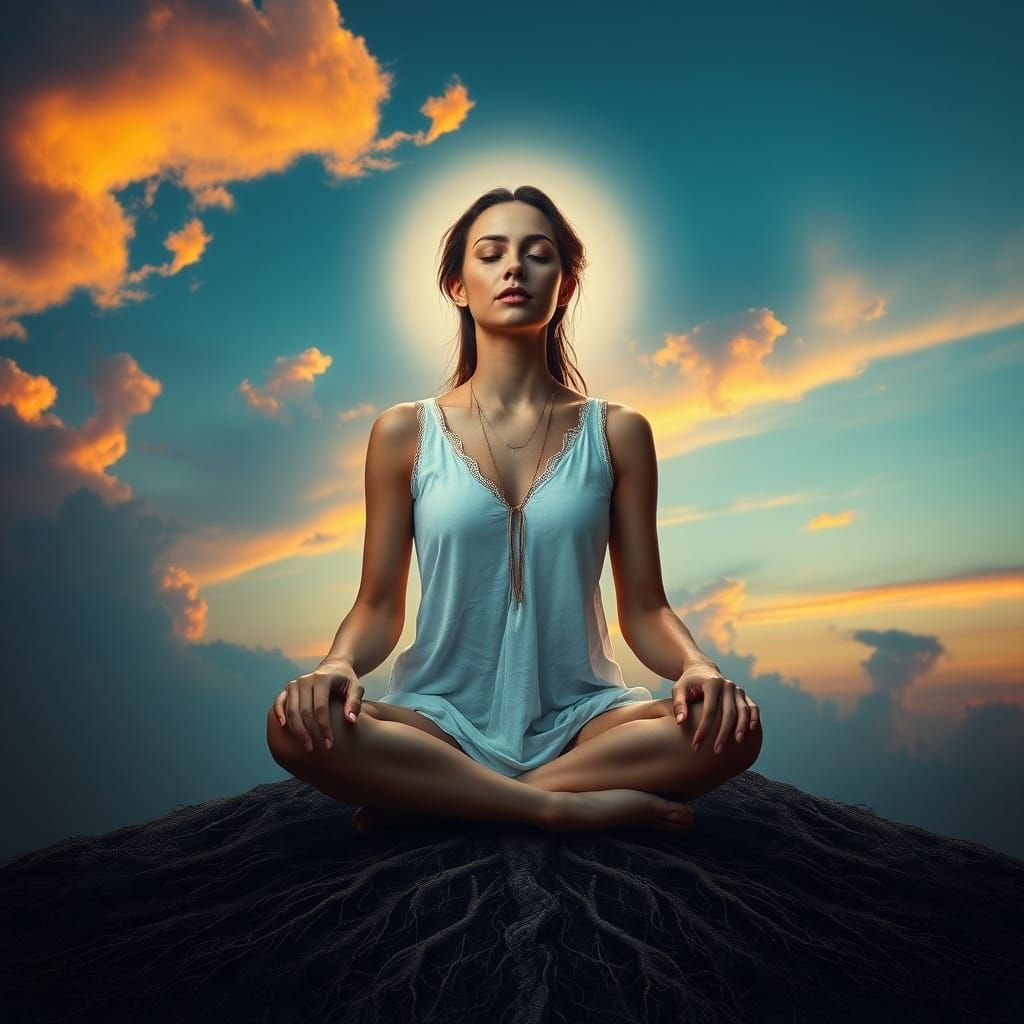 A Woman Awakens to the Harmony of Reality and Fantasy