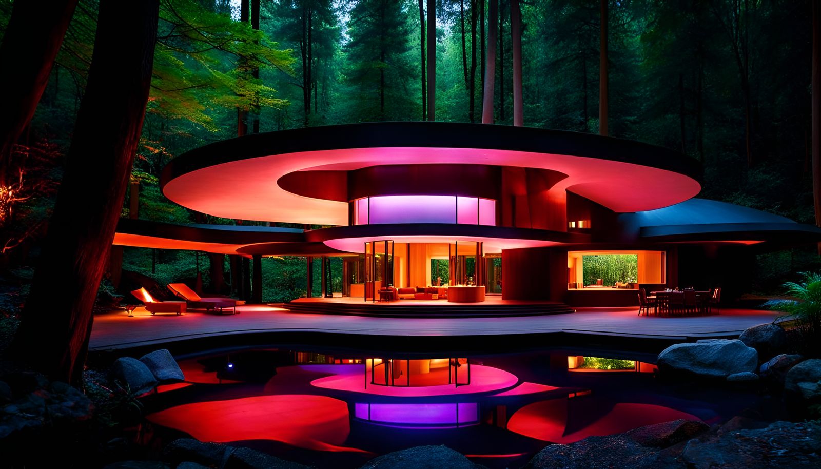 The Party House in the Woods