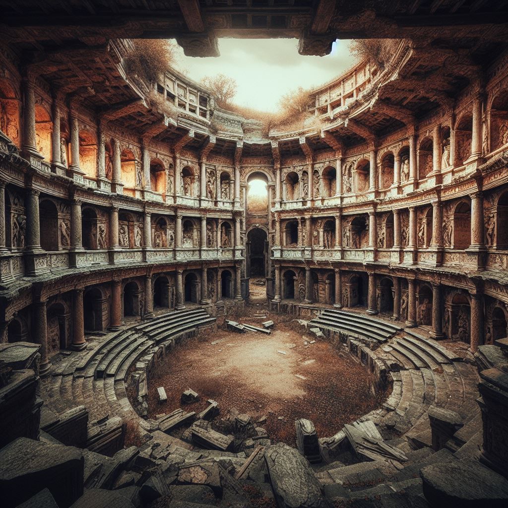 Lost Entertainment : Gladiators Arena  by @Krystina Digital Artworks