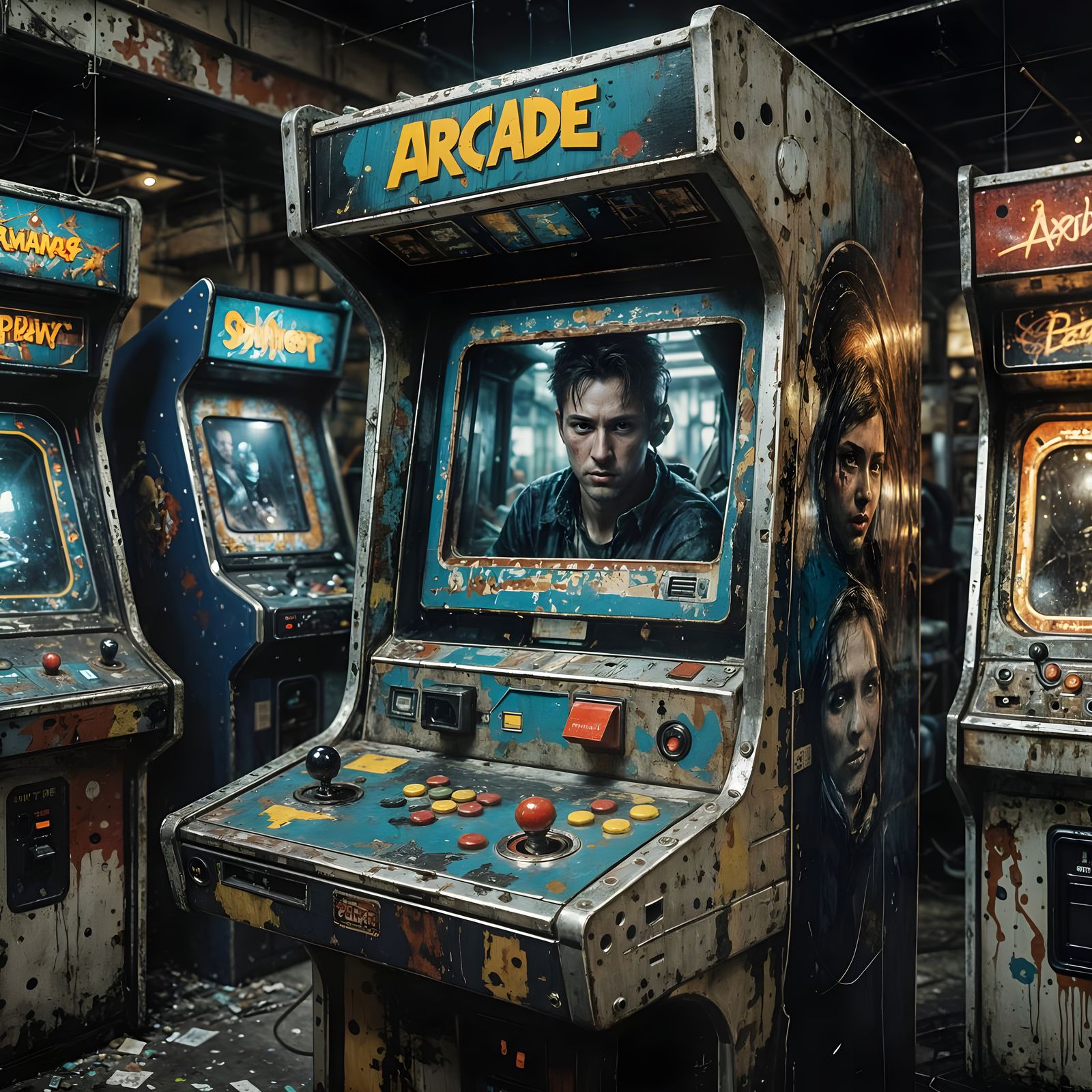 Trapped inside an arcade machine since 1984  by @Jokavld