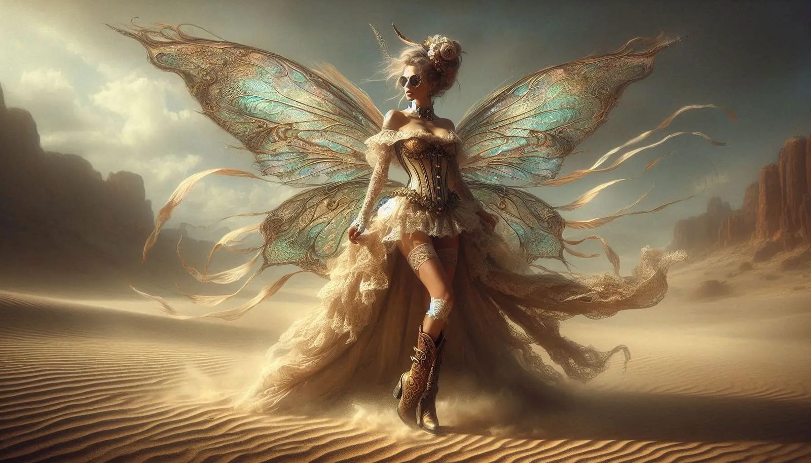 Steampunk Desert Fairy