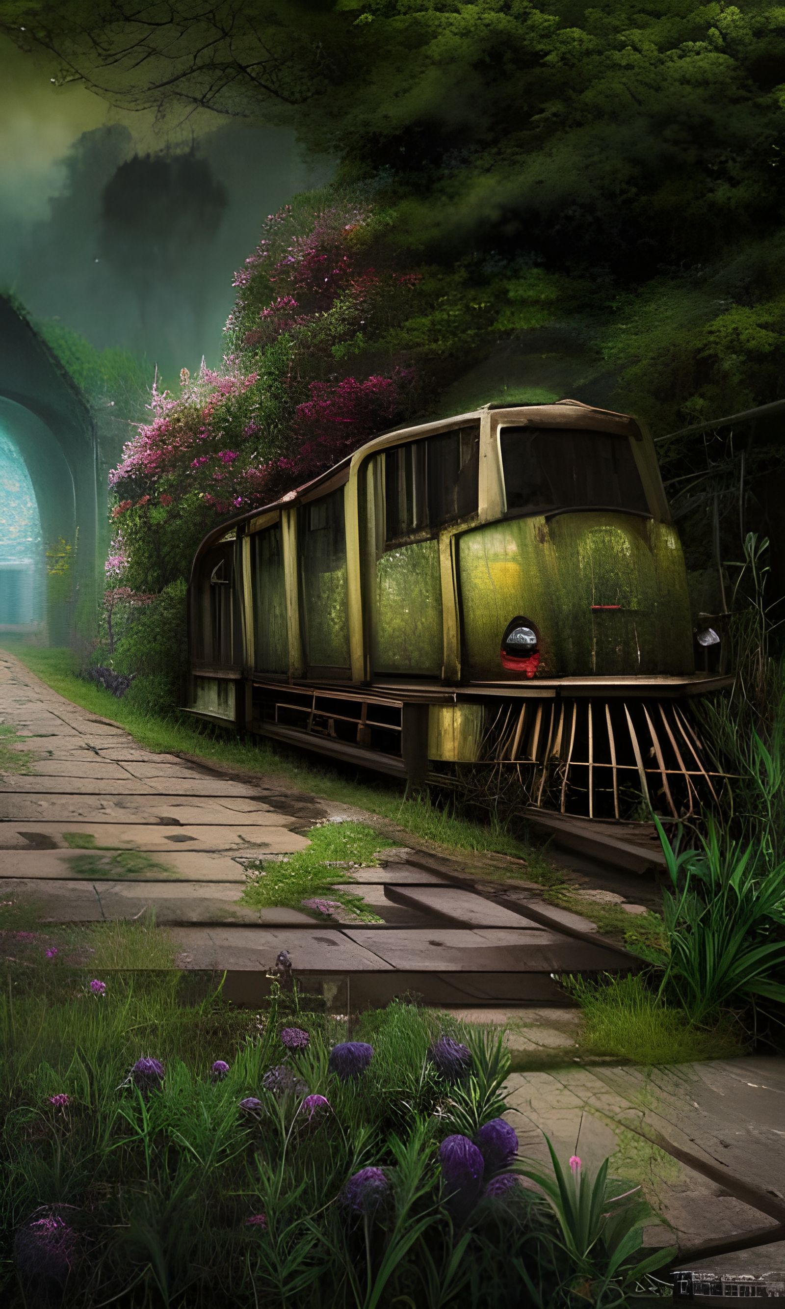 Abandoned train station   by @Mohamad El Dalli