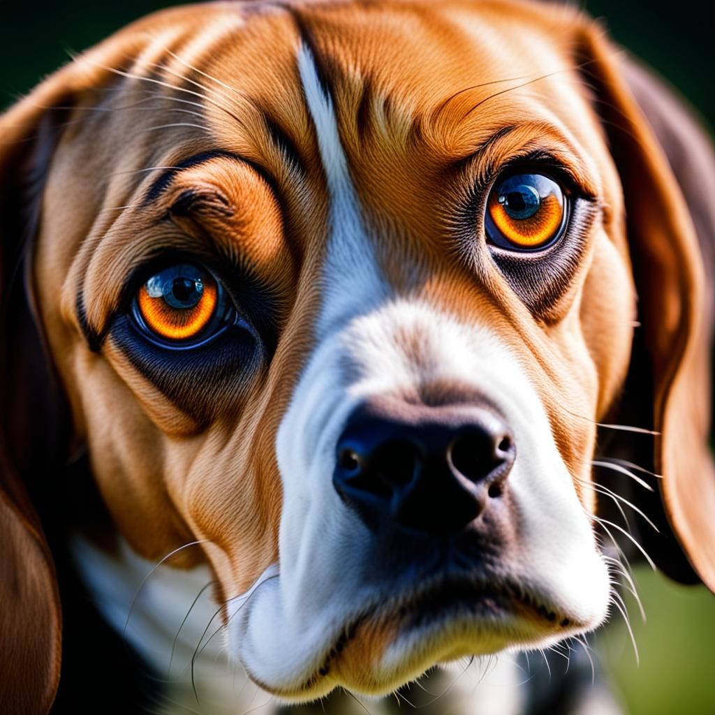 Sad beagle