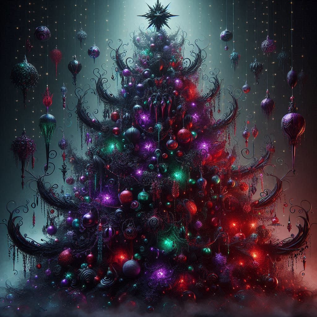 Gothic Xmas Trees