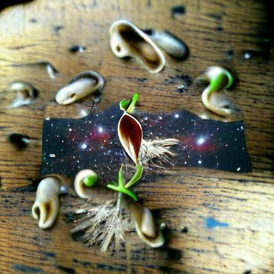 Seed sprouting the universe realism