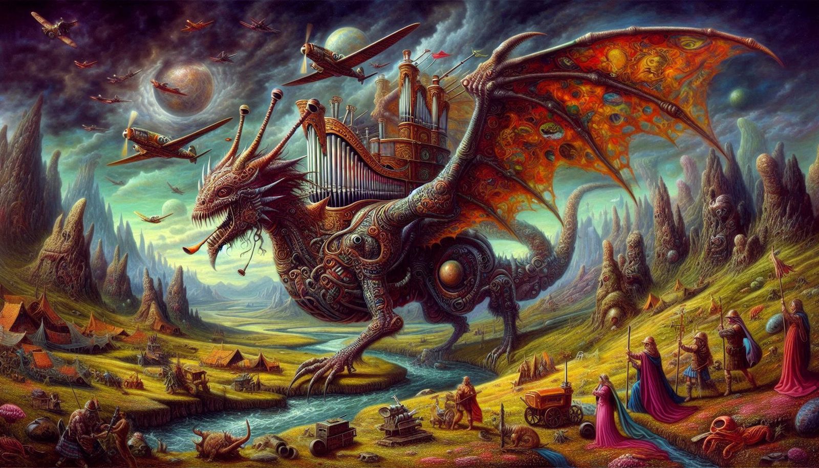 THE SCOTTISH MENACE PIPER MONSTER