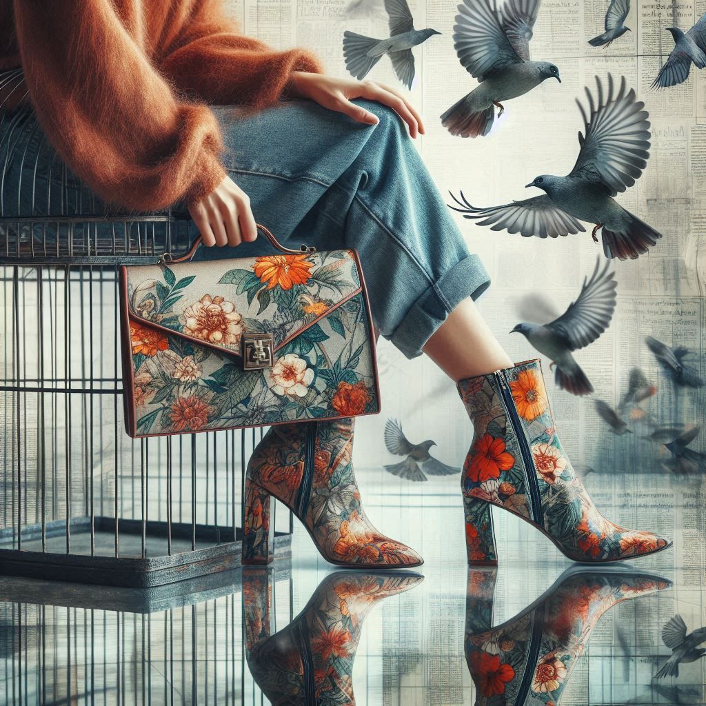 Flower and bird fashion