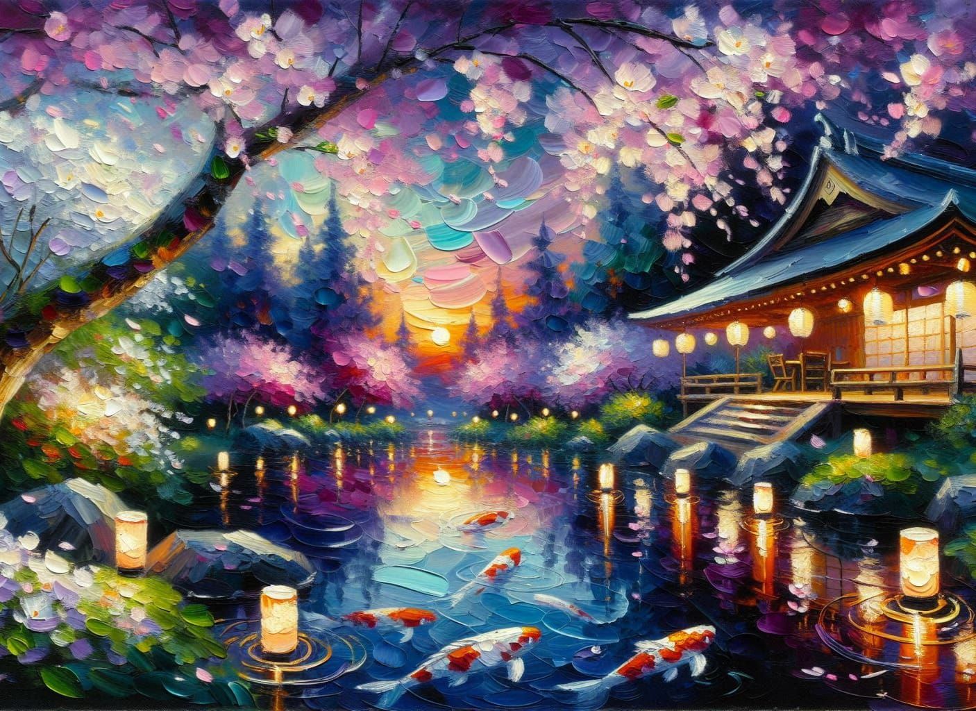 Japanese Garden Nights