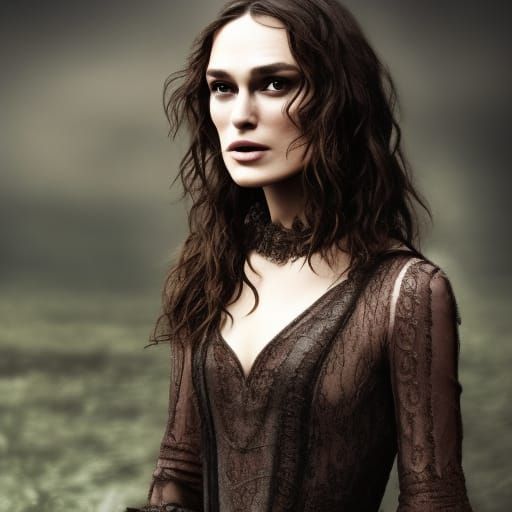 keira knightley - AI Generated Artwork - NightCafe Creator