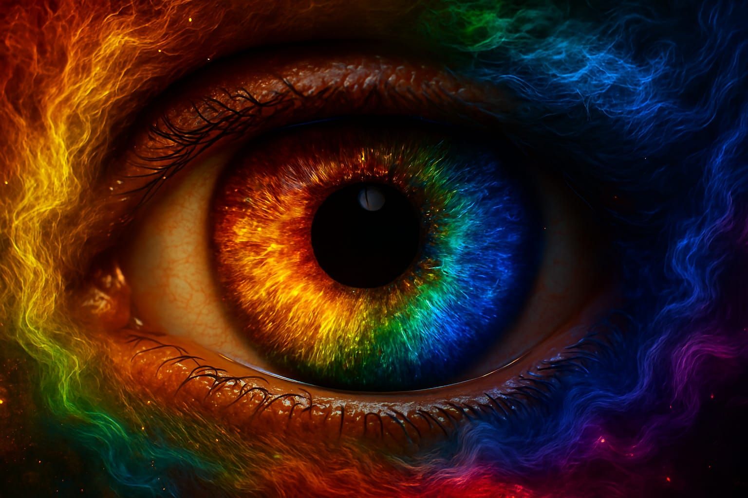 Colorful Eye