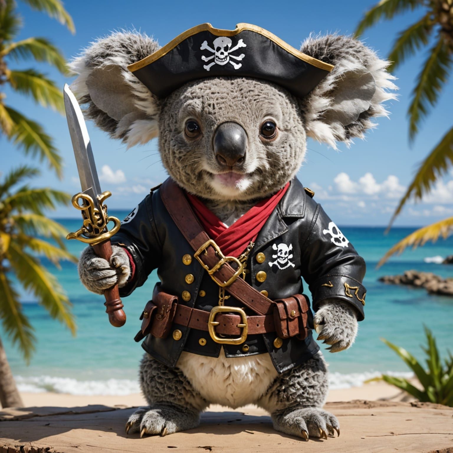 Pirate koala  by @Mr Mrs Meadows