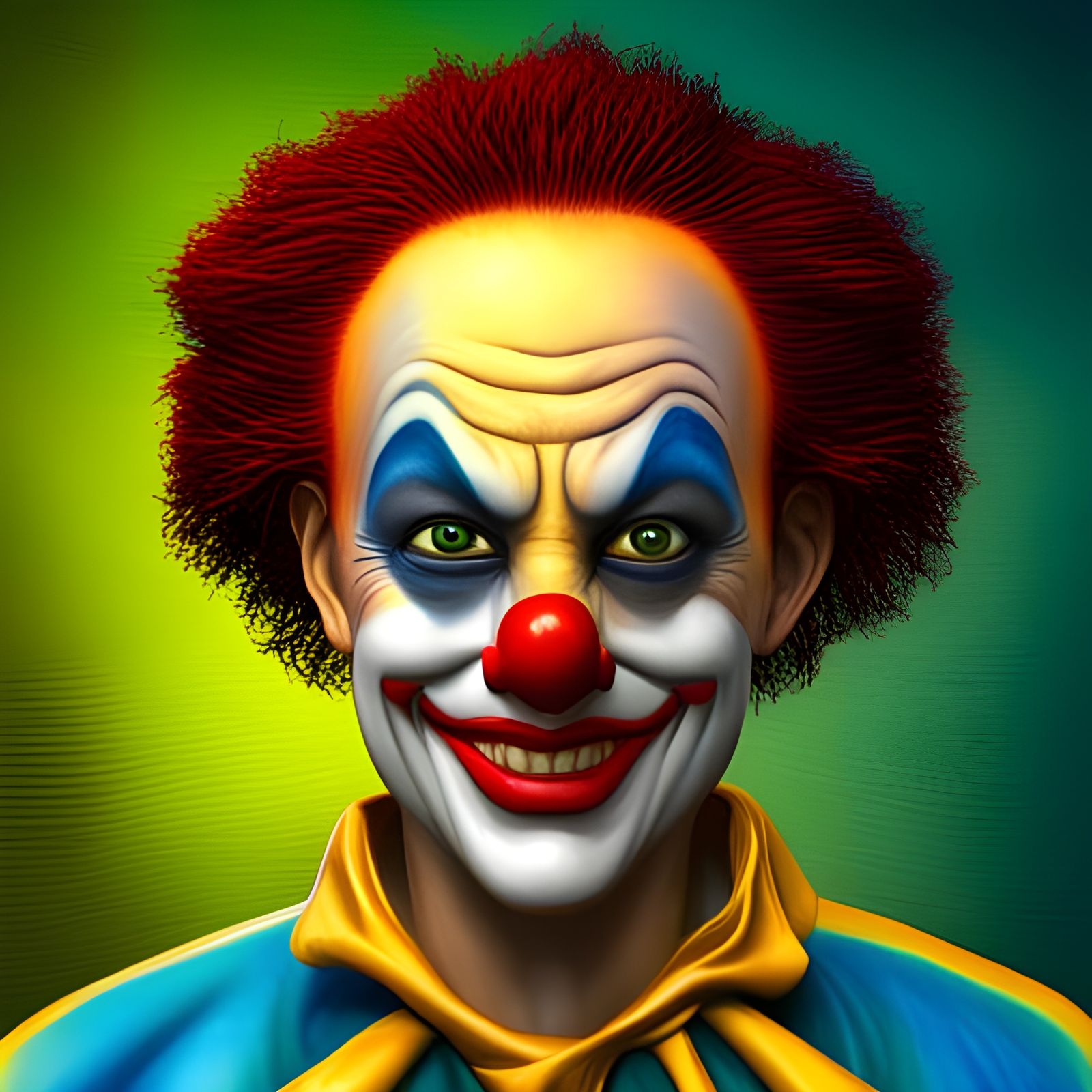 Hyperrealistic brazilian happy clown - AI Generated Artwork - NightCafe ...