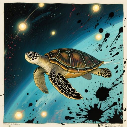 Space turtle 🐢