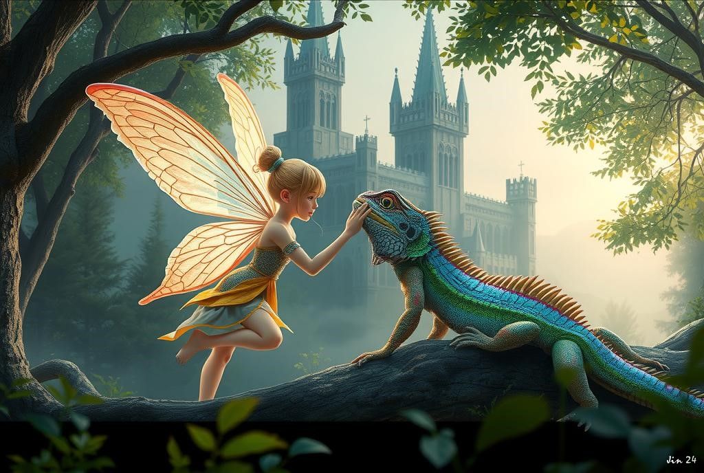 You're so beautiful, Mr. Lizard