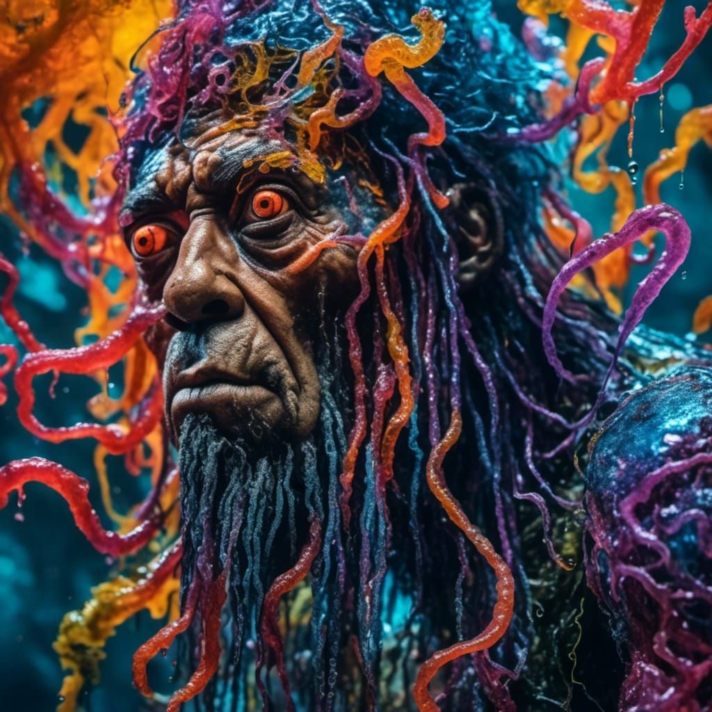 who am i? <lora:Weirdness:1.0> 