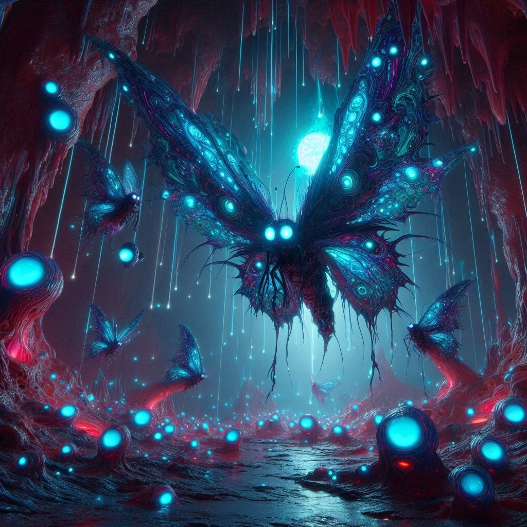 Poisonous Cave Butterfly