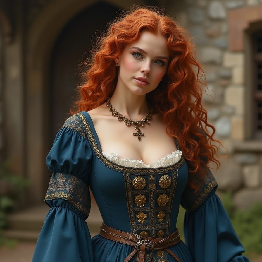 Medieval redhead