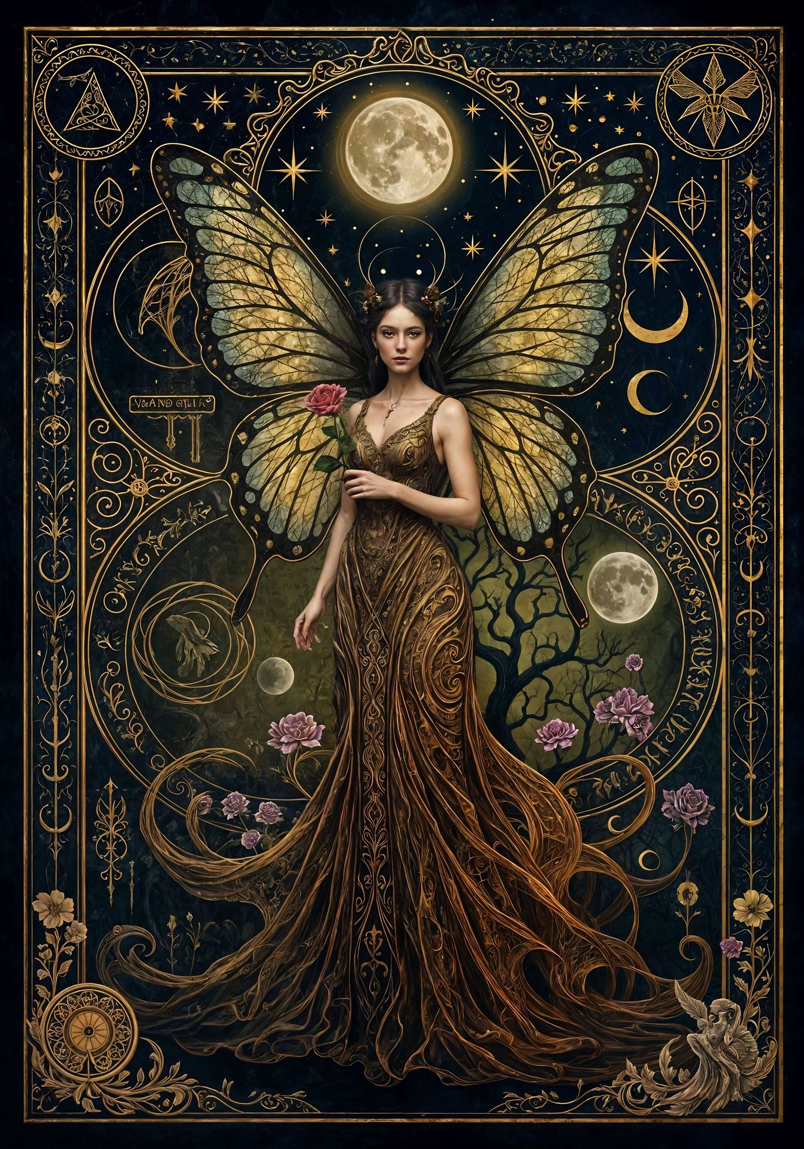 Goddess of the Night  by @Hinty